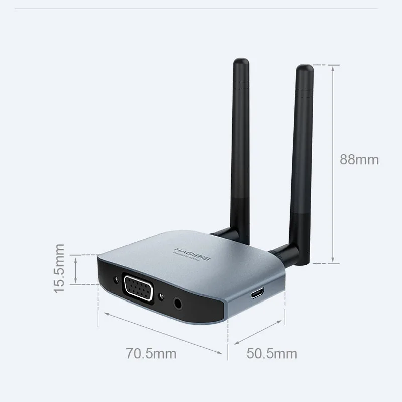 Hagibis Extensor HDMI Inalámbrico Transmisor y Receptor - imagen 5