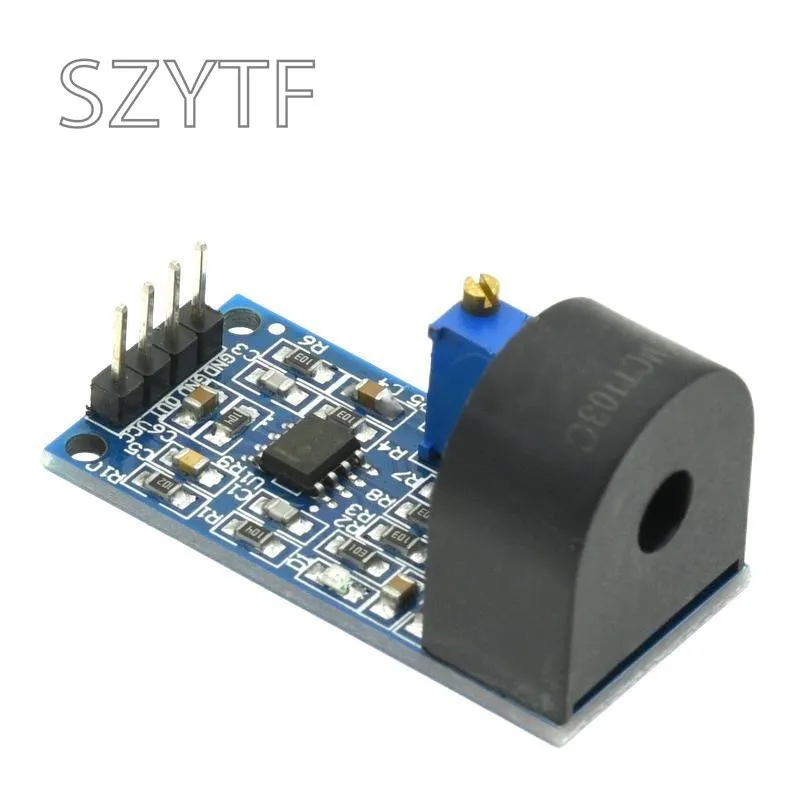 Módulo de transformador de corriente monofásico, Sensor de corriente para Arduino, rango 5A, salida activa de CA, precisión integrada - imagen 2