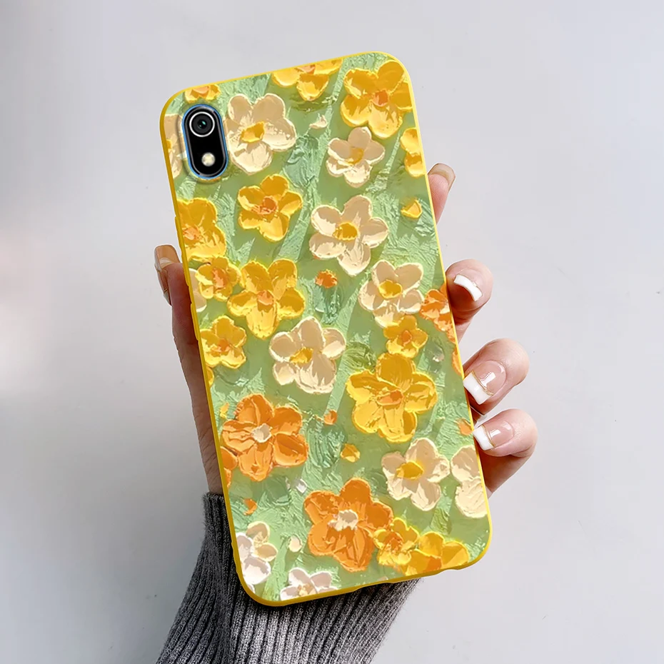 Para Xiaomi Redmi 7A funda Redmi 7 funda protectora de silicona suave TPU para Redmi 7 7A 7 A Fundas de teléfono a prueba de golpes lindas Fundas - imagen 2