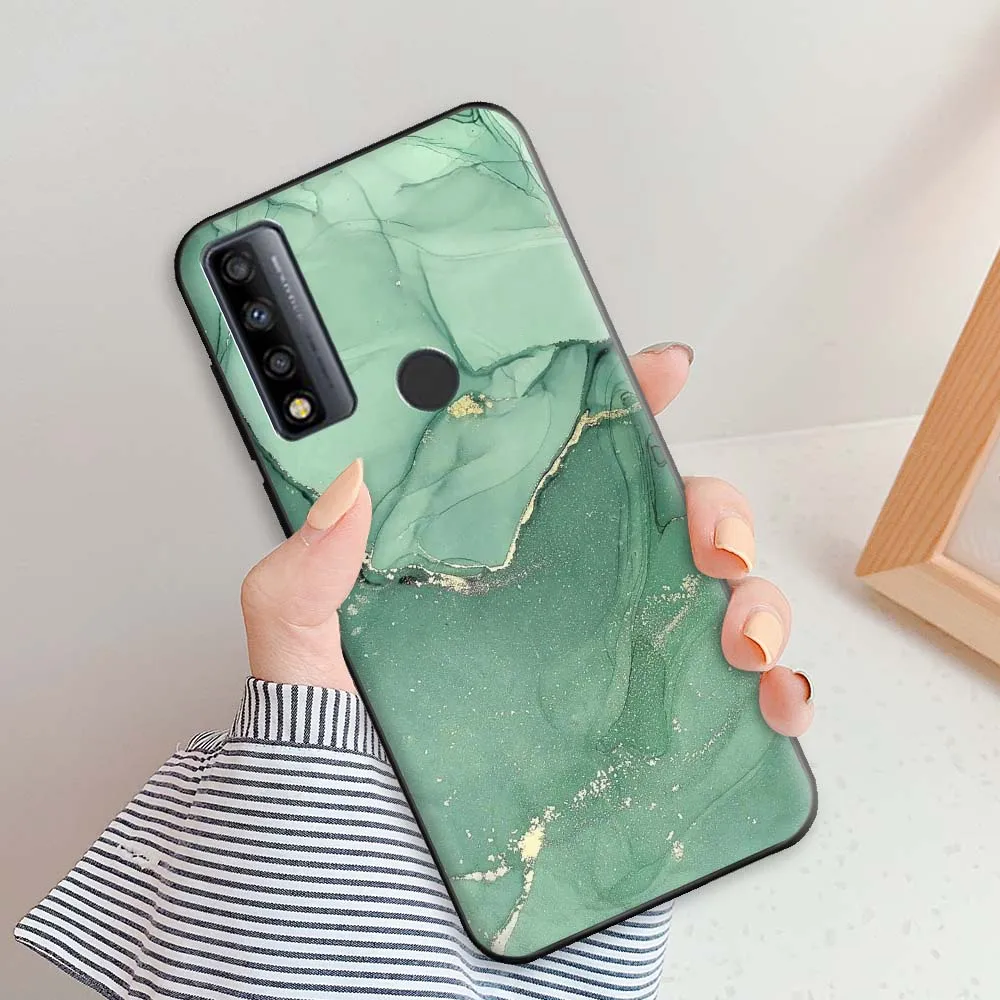 Para TCL 20 R 5G funda TCL 20R 5G T767H fundas traseras de silicona de lujo para TCL 20R TCL 20 R 20R 5G 6,52 pulgadas parachoques a prueba de golpes - imagen 4