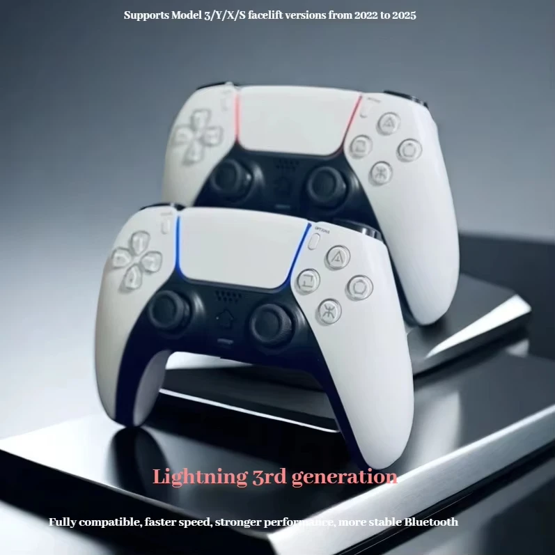 Para Tesla Model 3 Y/S/X controlador de juego Bluetooth de vibración Rgb inalámbrico Bluetooth conexión directa controlador de Control de panel táctil - imagen 5