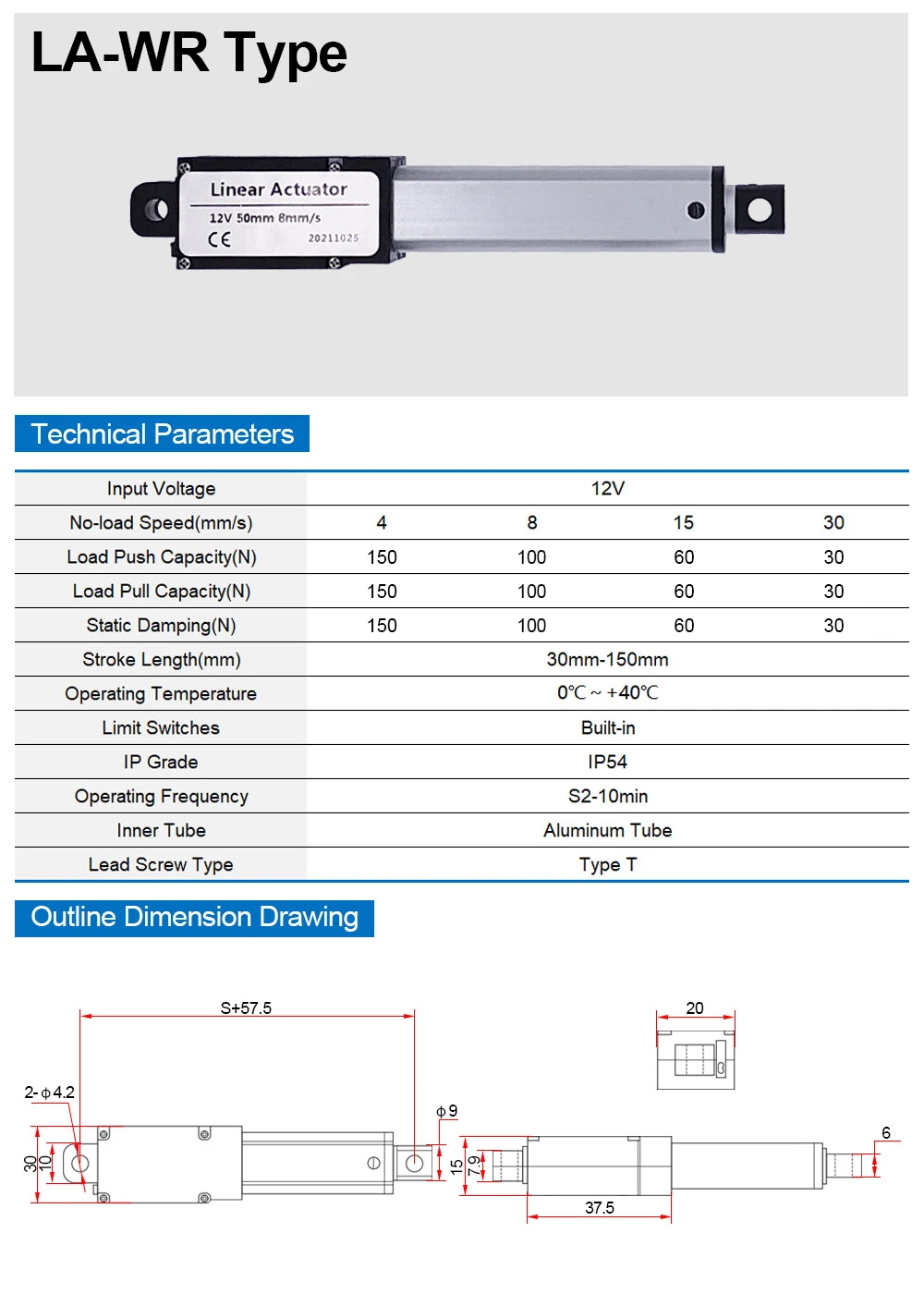 Controlador Motor Lineal - Vista del controlador