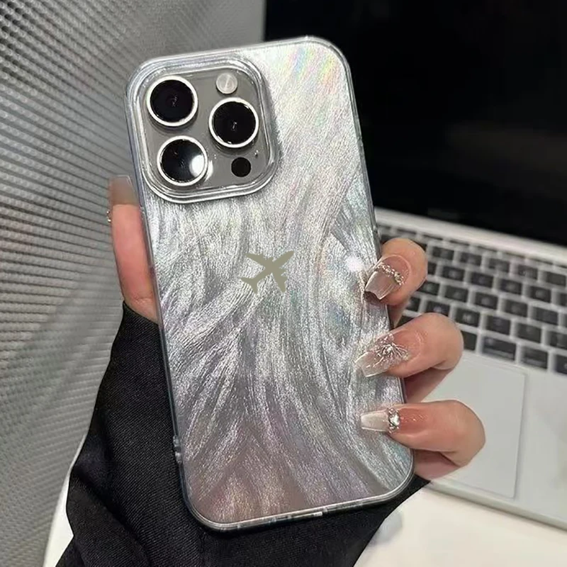 Para Samsung S25 S24 S23 Ultra S22 Plus S21 FE Funda diseño minimalista de avión Funda para Galaxy A16 A36 A56 A55 A54 A53 A35 Funda - imagen 3