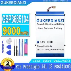 Batería para portátil Prestigio Smartbook 141 C3, 9000 mAh