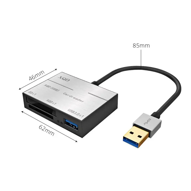 HUB USB Compatible con la serie M/G, tarjeta de memoria XQD/SD, base de alta velocidad con divisor USB 3,0 para ordenador portátil Macbook, HUAWEI - imagen 5