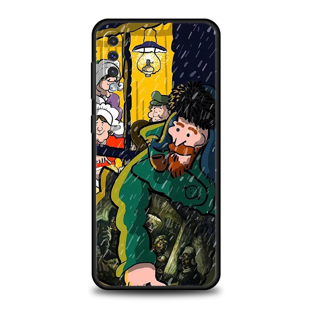 Funda de teléfono Vincent Van Gogh con flores para Samsung A56 A36 A26 A24 A16 A14 A12 A32 A50 A70 A22 A40 A34 A54 A42 A52 5G A06 - imagen 2