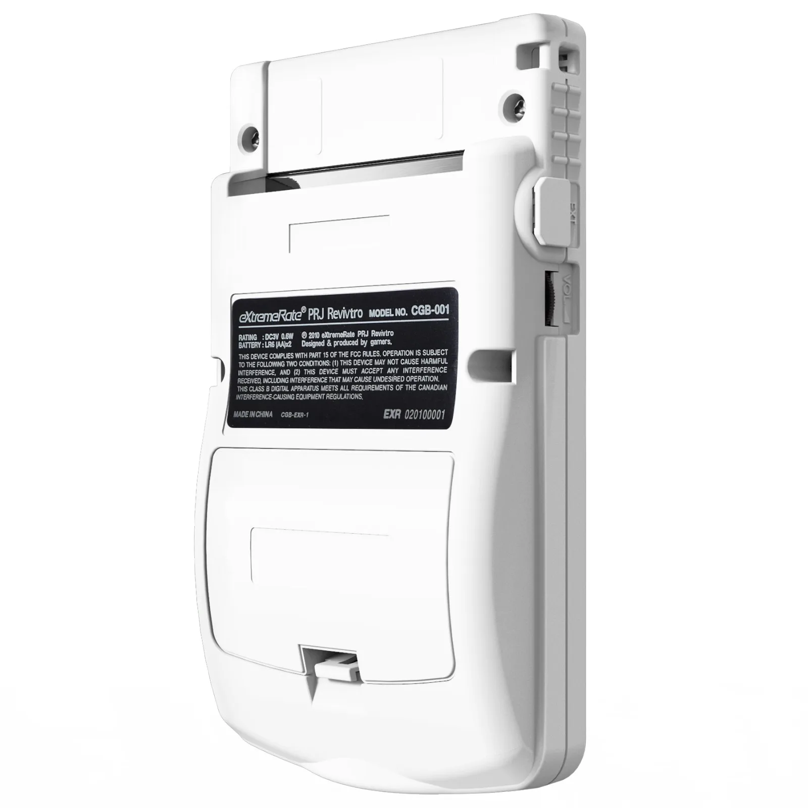 eXtremeRate IPS Ready Carcasa completa mejorada con botones para Gameboy Color para GBC - Apto para GBC OSD IPS - Blanco - imagen 5