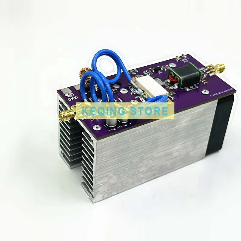 Módulo amplificador de potencia RF de 100W, 70MH-110MHz, 100MHz, módulo amplificador de potencia FM, placa amplificadora de potencia de modulación de frecuencia FM - imagen 2