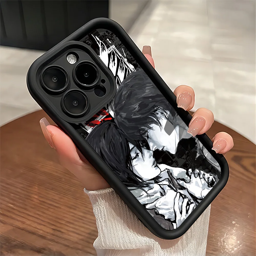 Funda de teléfono de Anime A-Attack On Titans para Samsung Galaxy A17 A07 A26 A16 A35 A55 A25 A15 A54 A34 A36 A24 4G 5G, funda trasera suave - imagen 5