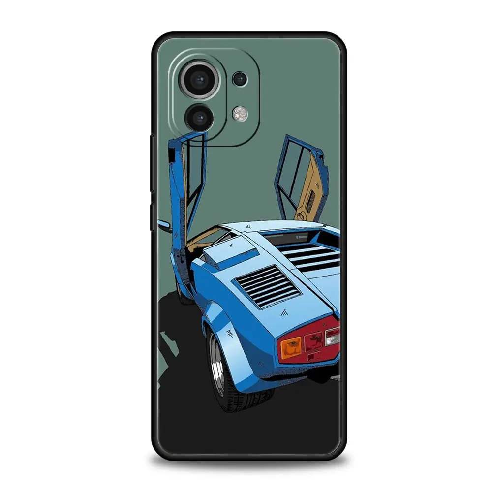 Funda de teléfono para Xiaomi Mi 15 14 14T 13T 12T Pro 12 13 11 Lite 5G 11T X6 X5 Pro funda suave de TPU Japón JDM coches deportivos cómic - imagen 3