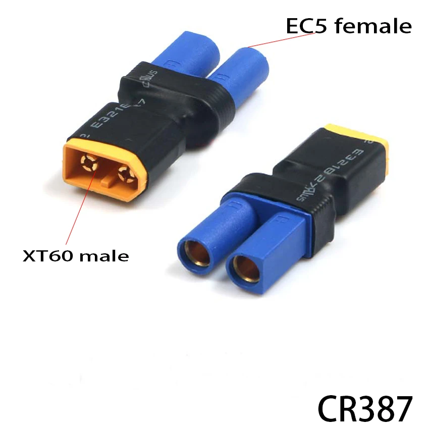EC5 macho hembra a XT60 Deans T enchufe macho hembra sin cable conector adaptador de enchufe para RC FPV vehículo Lipo batería Esc - imagen 3