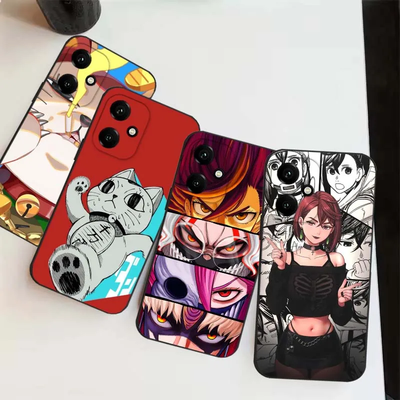 Anime Kunst Dandadan Für Honor Magic 4 Magic 3 400 300 200 100 90 Smart Ultra GT Lite Pro Plus Power 5G Telefon Fall Abdeckung