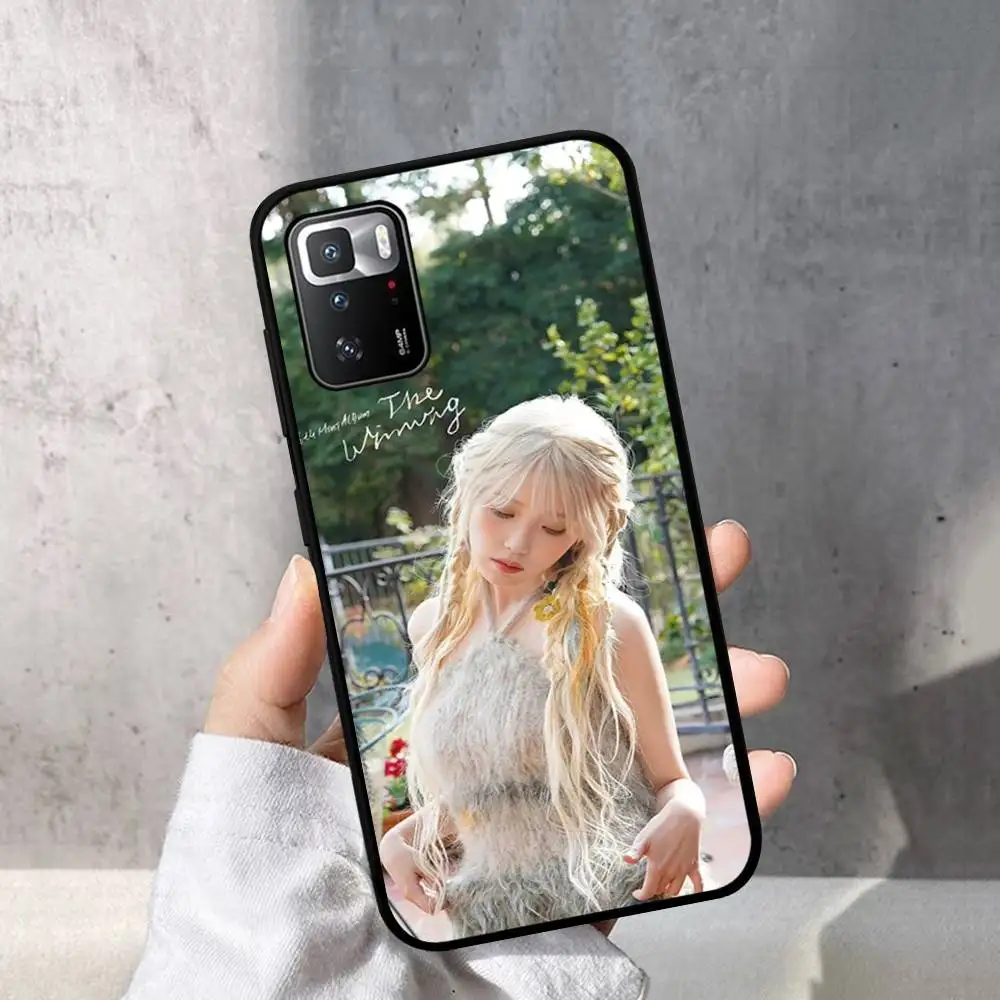 Cantante coreano L-Lee J-Ji E-Eun I-IU funda de teléfono para Redmi Note 4X5 A 6 7 8 T 9 9S 10 11 11S 11Epro Poco M3 pro - imagen 5