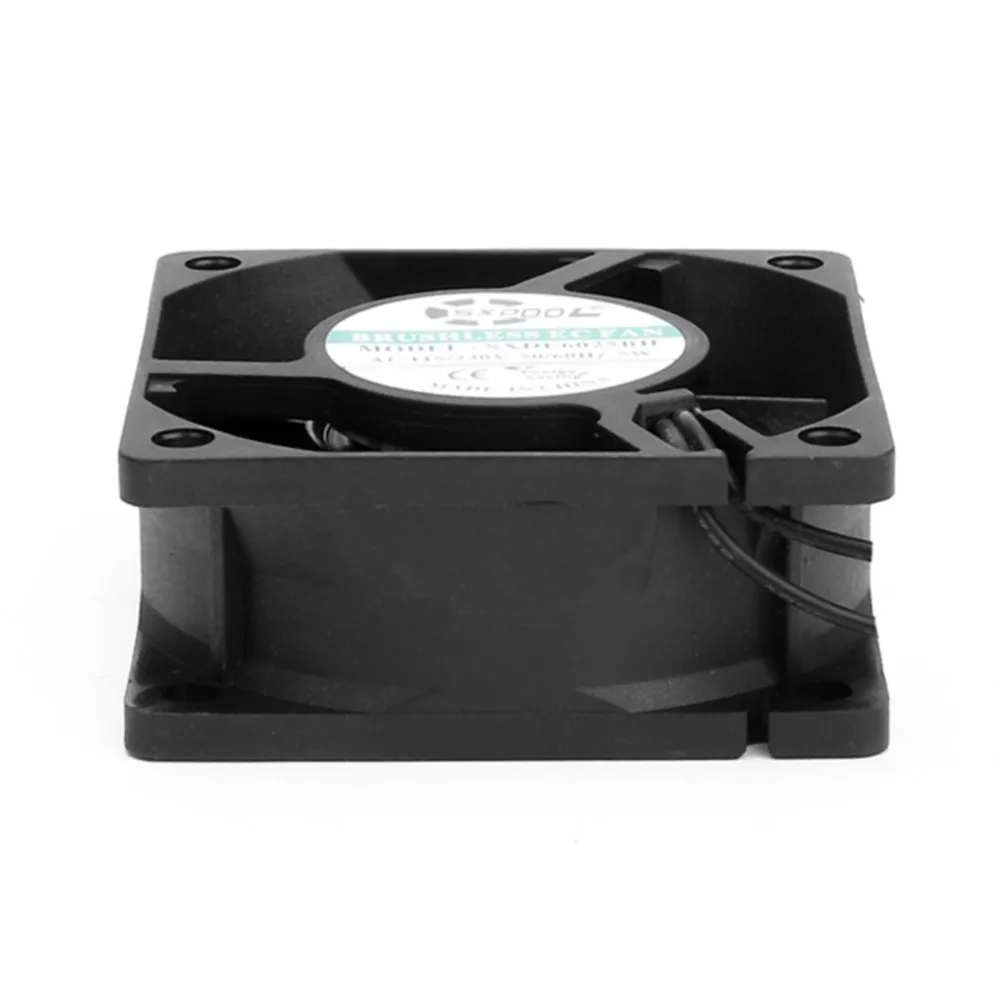 Ventilador de refrigeración AC 115V 230V 60mm 5W 5500RPM 1 Uds SXDOOL rodamiento de bolas doble sin escobillas - imagen 4