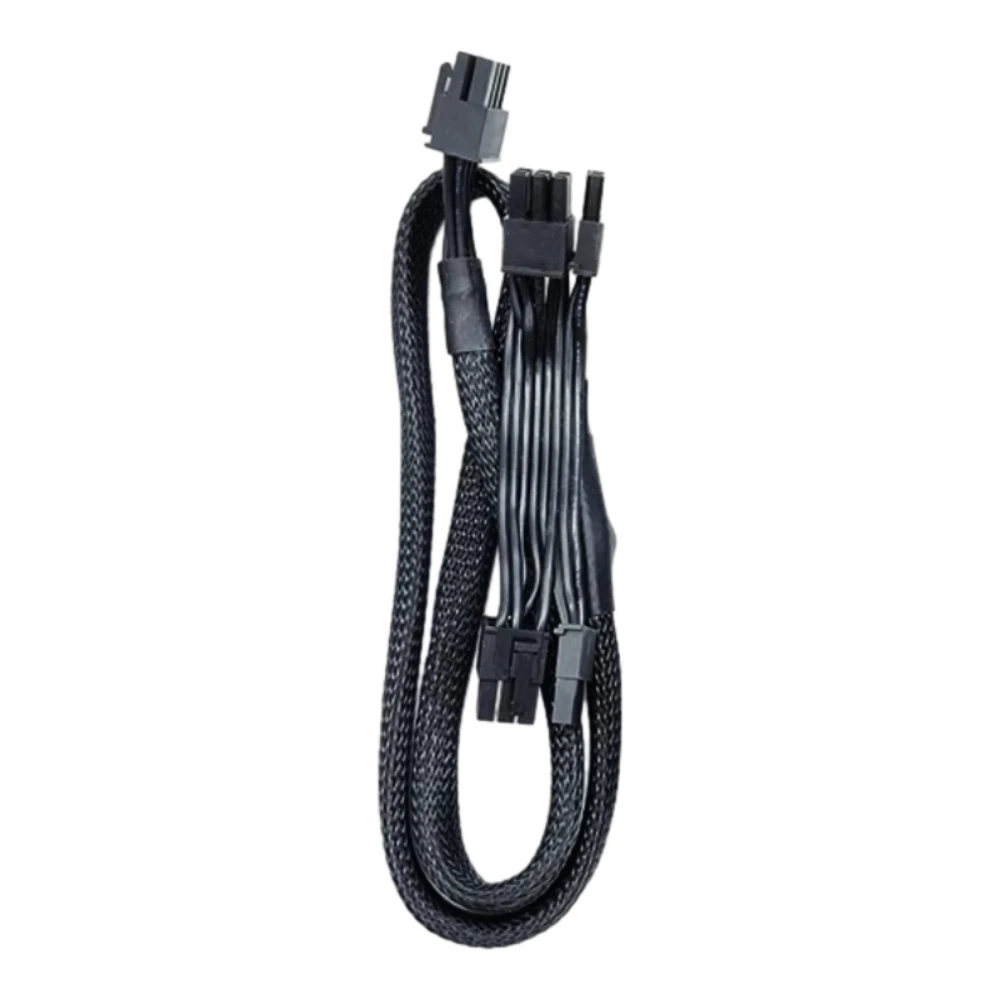 Cable de alimentación GPU PCI-E Dual de 8 pines y 6 + 2 pines para fuentes de alimentación modulares Seasonic FOCUS GM-850, GM-750, GM-650, GM-550, GM-500, GM-450 GOLD - imagen 5