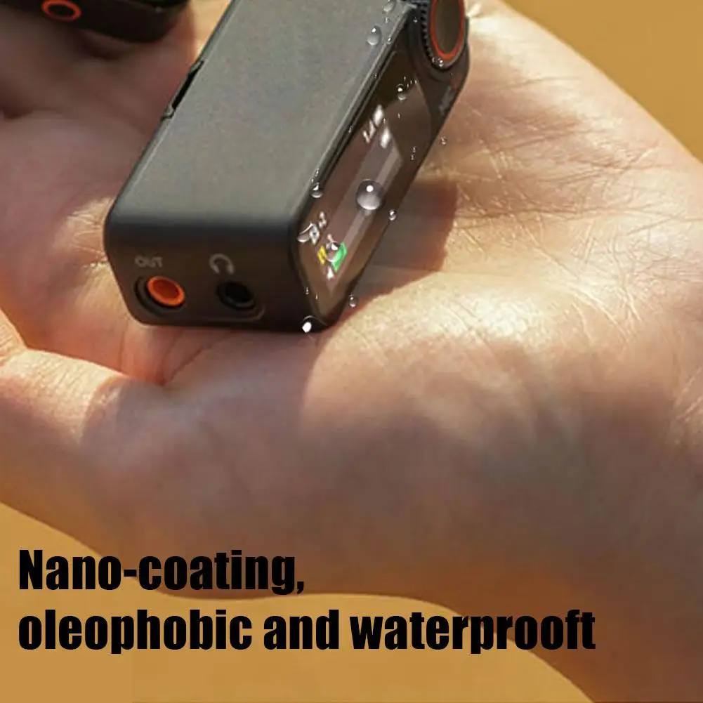 Película protectora de pantalla de vidrio templado para dji Mic 2, micrófono inalámbrico, HD, películas remotas, accesorios protectores de pantalla - imagen 3