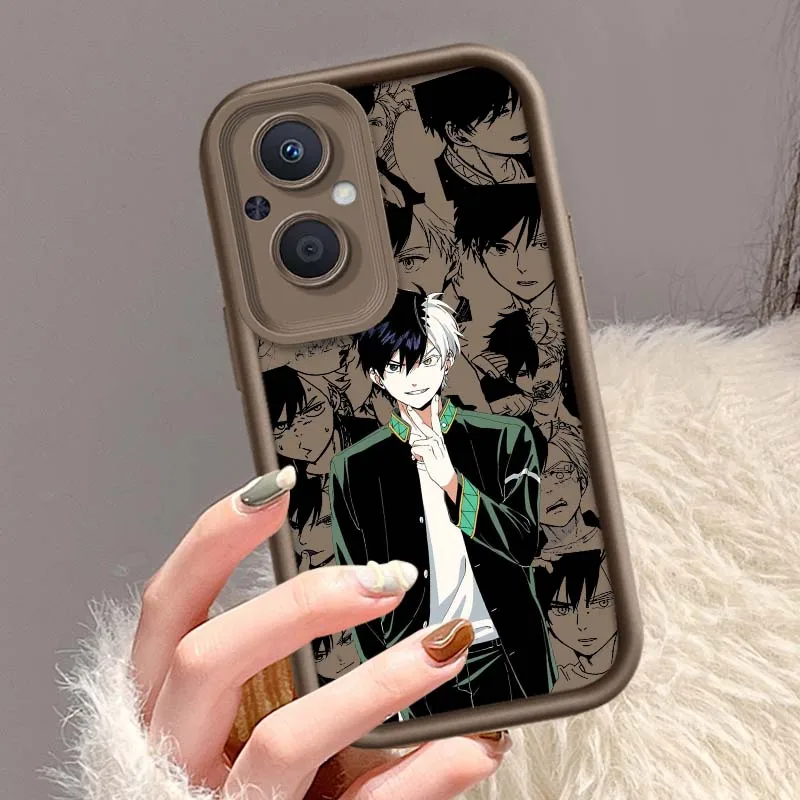 Sakura Haruka adecuado para OPPO Reno10 Reno8 Reno7 Reno6 Reno5 T Z Lite Pro Plus 5G ojo escalera funda de teléfono cubierta de moda - imagen 4