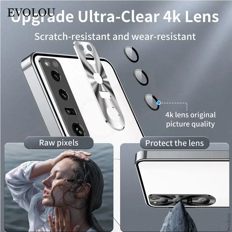 Magsafe-funda magnética de carga inalámbrica para Sony Xperia 1, 5 V, IV, marco de Metal delgado, armadura a prueba de golpes, cubierta dura para Xperia1 IV - imagen 4