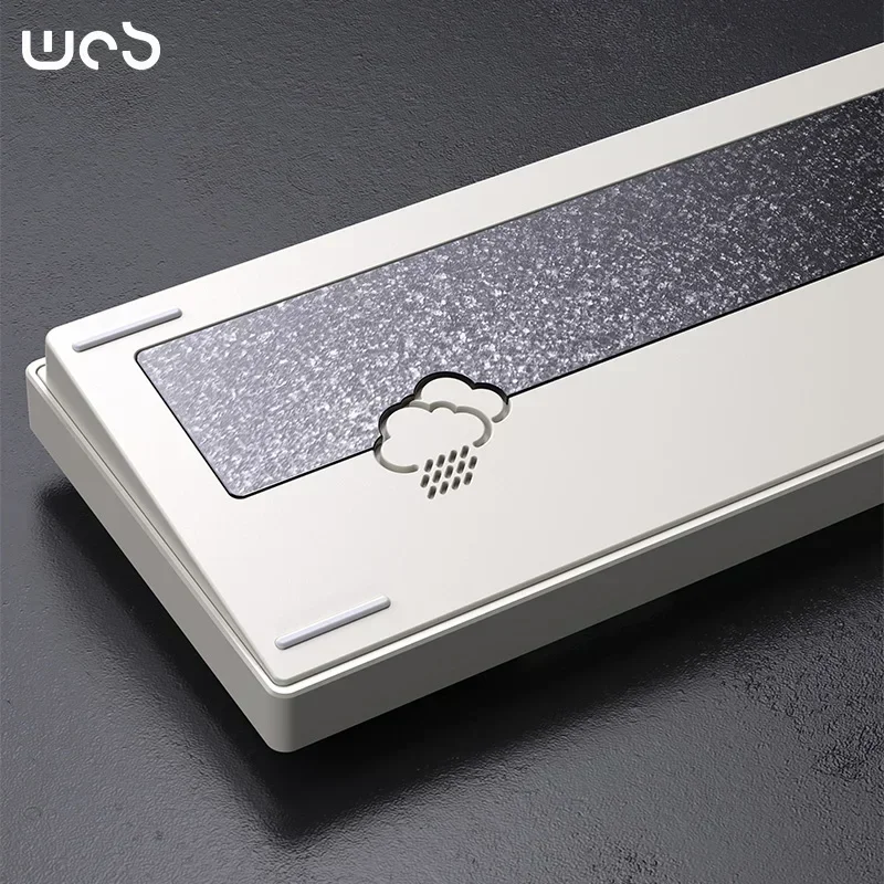 Accesorios para teclado Rainy75, tablero de posicionamiento FR4 personalizado, tablero de cristal de hielo, parte inferior de sonido de algodón, eje satélite para Rainy75 - imagen 3