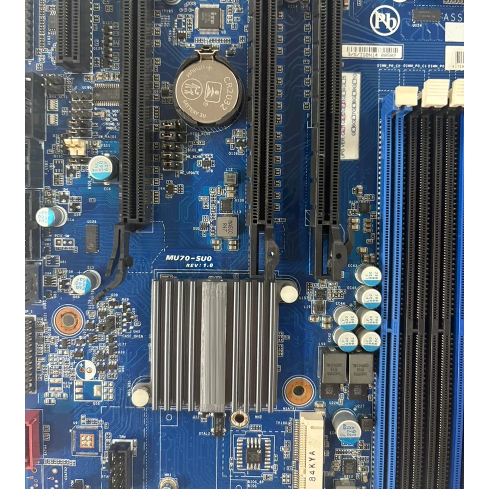 Placa base del servidor X99 MU70-SU0 C612 DDR4 compatible con E5 V3 V4 MU70-SU0 - imagen 3