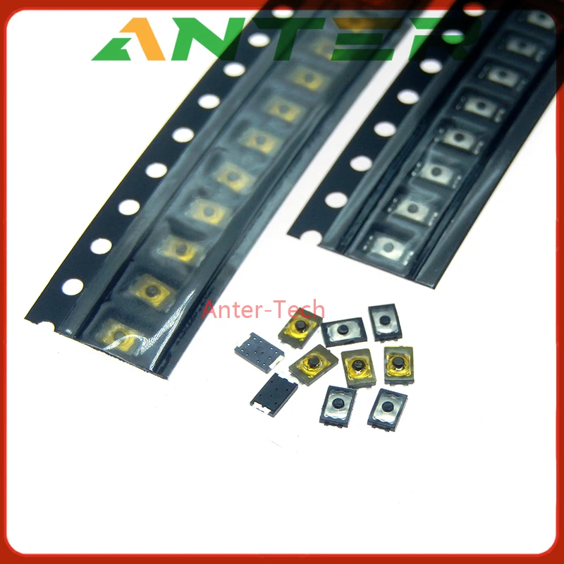 20/50/100 Uds 2x3x0,6 U interruptor de botón táctil tacto 4 pines Micro interruptor SMD Mini película delgada interruptor táctil de luz
