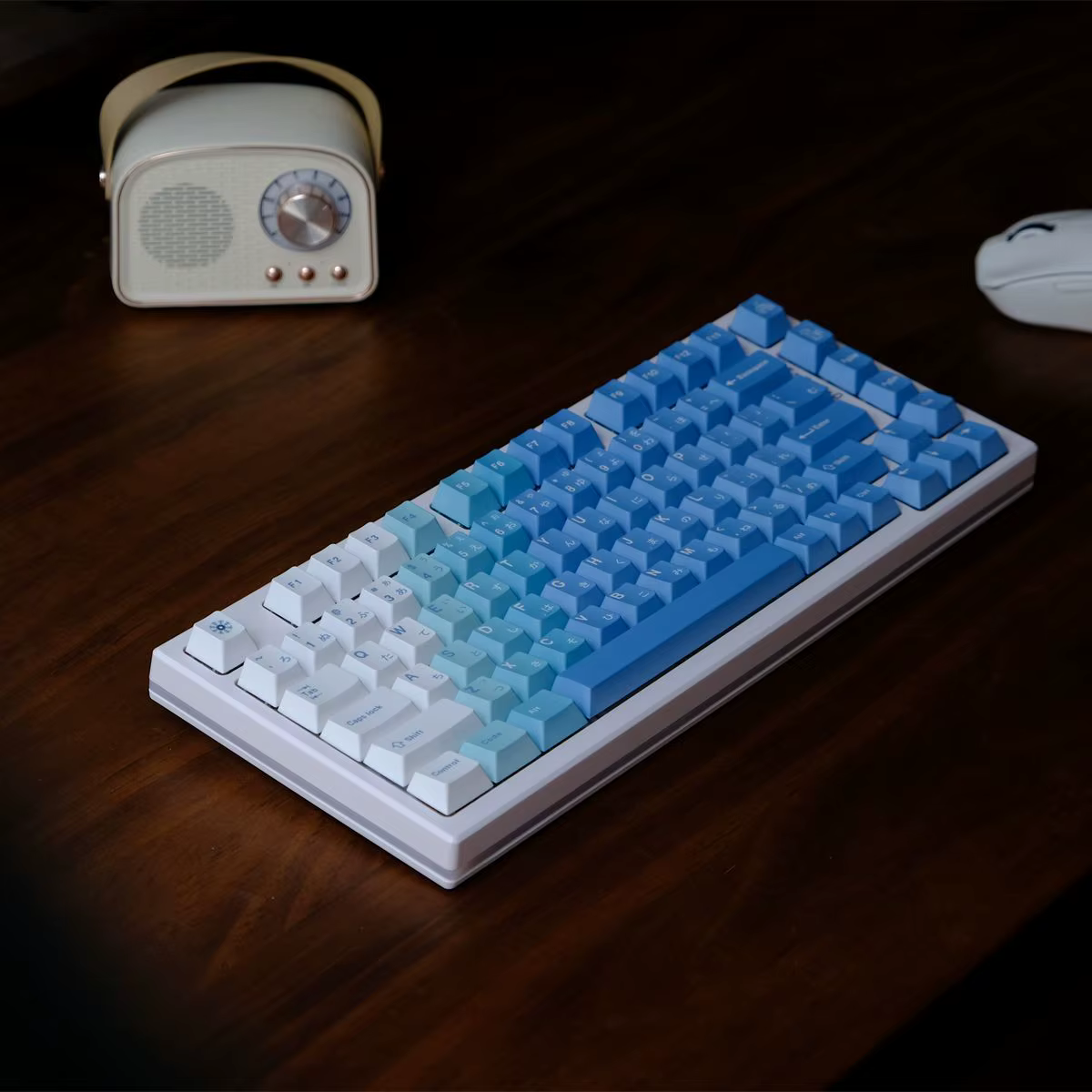 GMK Yeeti Teclas PBT Degradado Perfil Cereza Sublimación MX Switch - imagen 3