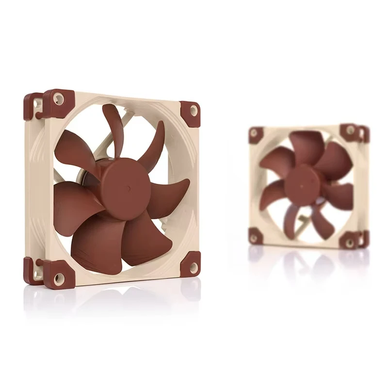 Noctua NF-A9 ventilador con cubierta de 9CM 92X92X25mm 5V/12V 4 pines PMW Control de temperatura inteligente ventilador enfriador de CPU de bajo ruido y alta calidad - imagen 5