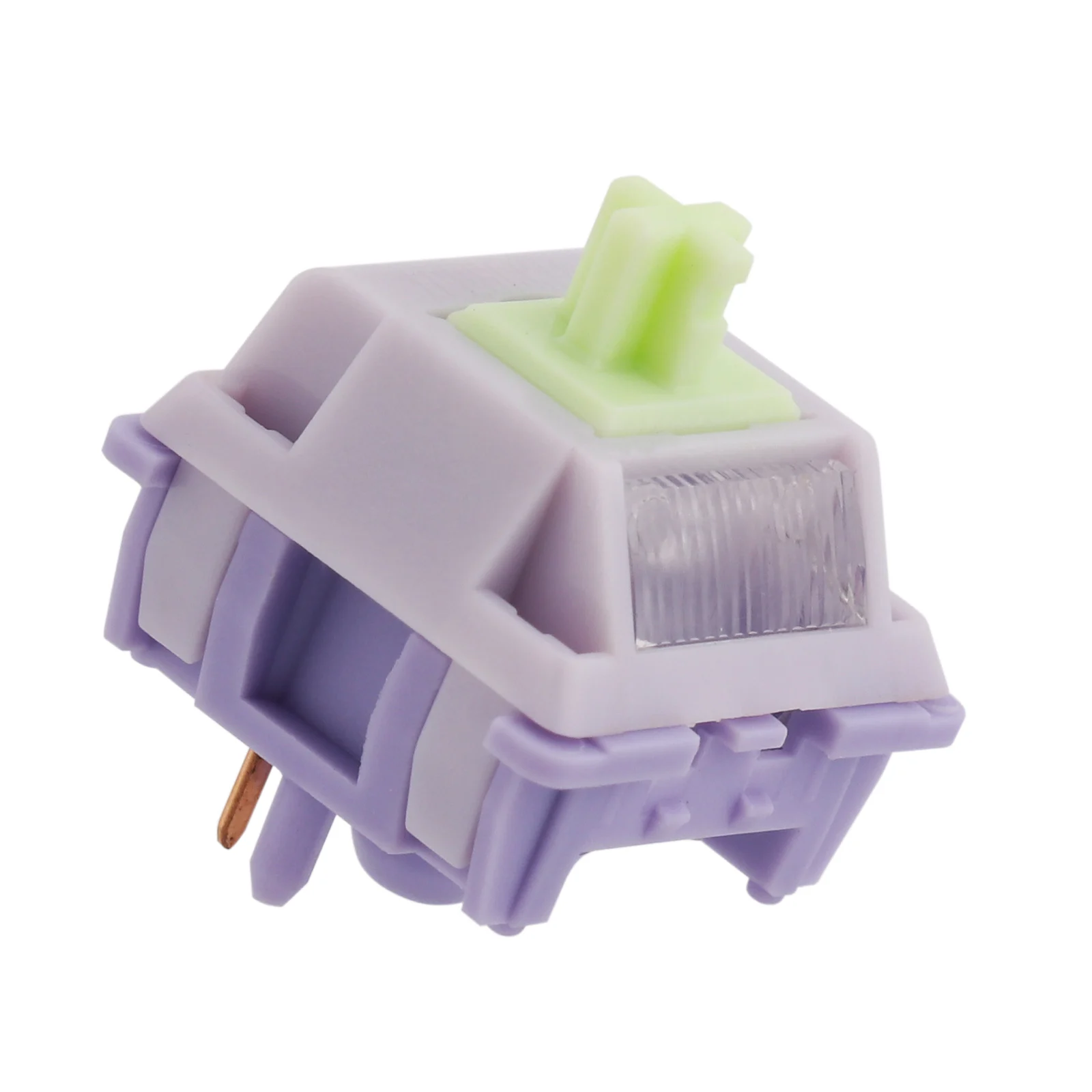 35 piezas EPOMAKER Wisteria V2 lineal prelubricado 5 pines 38gf difusor de rayos interruptor cremoso juego de interruptores de teclado para teclados