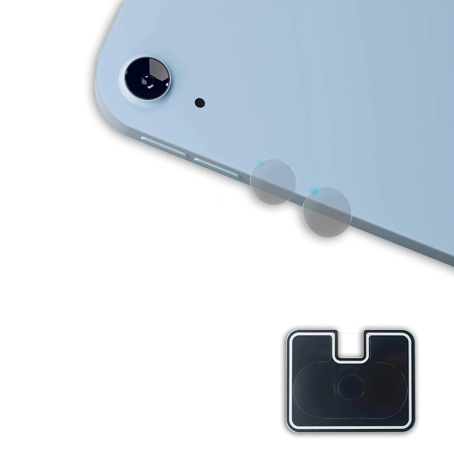 Protector de lente de cámara para iPad Pro Air 5, 4 Mini, 6, iPad Pro 11, 12,9, 13 pulgadas, 2024, protección, accesorios para tableta - imagen 3