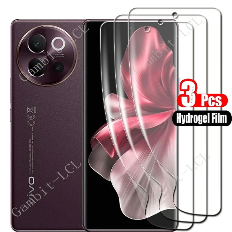 Para Vivo V40 Lite 5G 6,78 "VivoV40Lite VivoV40 V40Lite hidráulica HD película de hidrogel suave cubierta protectora completa de pantalla - imagen 2