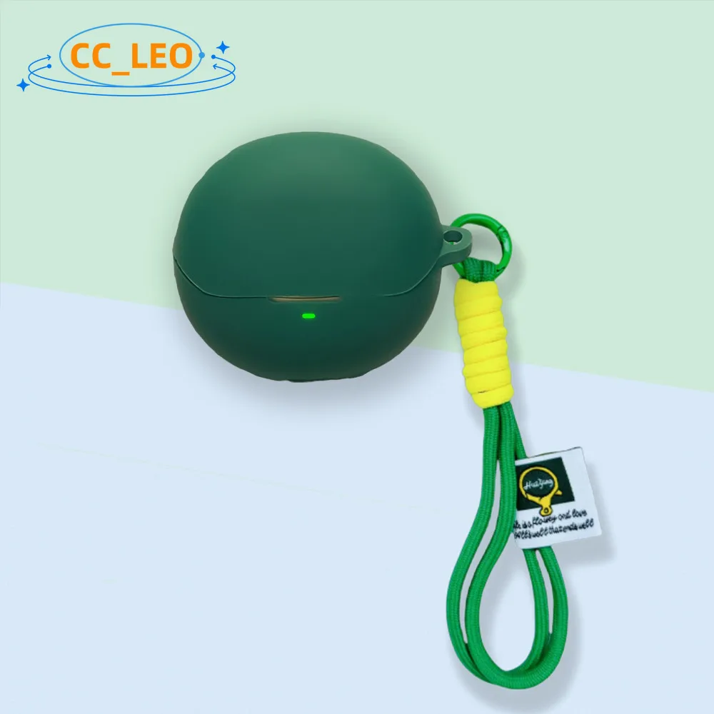 Funda blanda de silicona para Baseus Inspire XP1, bonito colgante con cordón adecuado para Baseus Inspire XP1, funda protectora con gancho - imagen 4