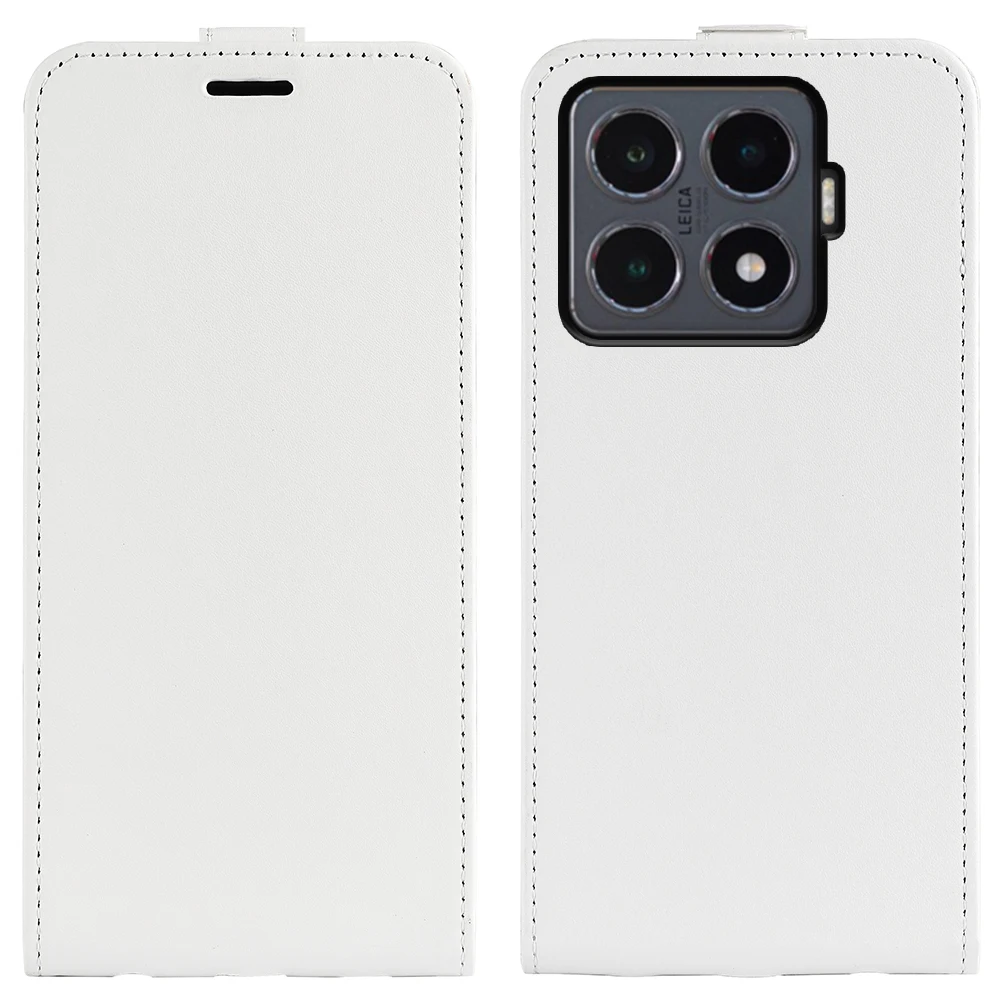 Para Xiaomi 15T Pro Funda de cuero con tapa funda suave cartera Vertical ranura para tarjeta de crédito de cuero para Xiaomi 15T Pro