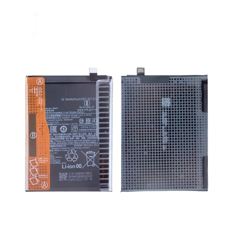 Nueva batería BM4Y de 4520mAh para Xiaomi Poco F3 /Redmi K40 Pro/ K40 Pro baterías de repuesto para teléfono + herramientas - imagen 4
