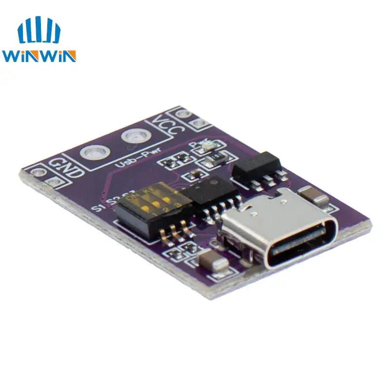 PD/QC/AFC carga rápida señuelo disparador soporte 5V 9V 12V 15V 20V salida de voltaje fijo PD2.0 PD3.0 a DC Spoof Scam - imagen 3