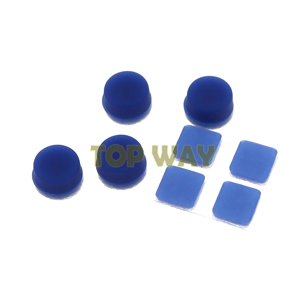 Cubierta de pies de tornillo de carcasa delantera y trasera, almohadillas de goma de tornillo para nuevo 3DS XL 3DS LL, 3dsxl 3dsll, 1 Juego - imagen 5