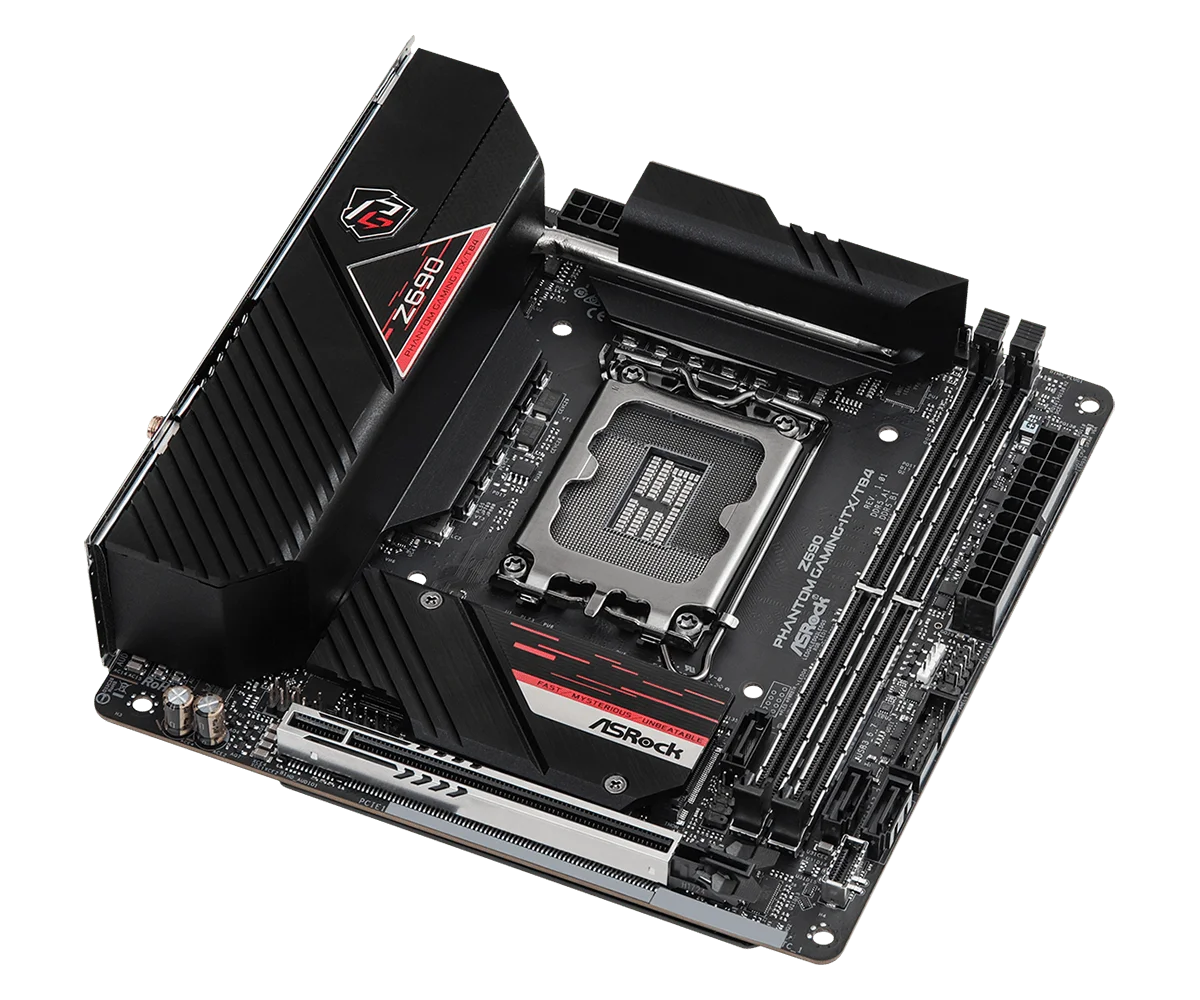 ASROCK Z690 Phantom Gaming-ITX/TB4 Gaming-ITX Intel Z690 MINI ITX placa base LGA 1700 DDR5 96GB Wi-Fi 6E compatible con 14900 14400 - imagen 4