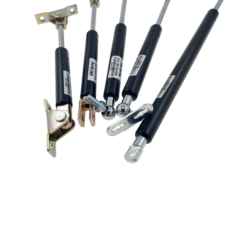 Bisagra plegable con resorte de gas de carrera de varilla de 18*8, 50N-500N/5kg-50kg, soporte de elevación de fuerza, distancia central del orificio, distancia de carrera de 400mm, 160mm