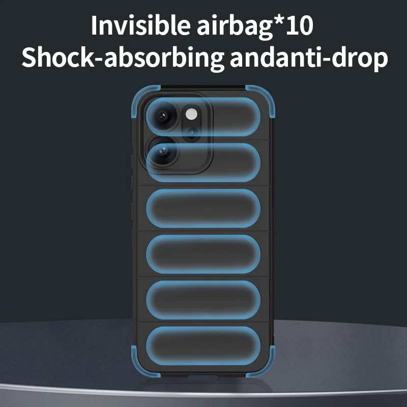 Funda de silicona Flexible con sensación de piel suave para OPPO Reno 14 Pro 14F Reno14 F 5G, funda protectora a prueba de golpes - imagen 5