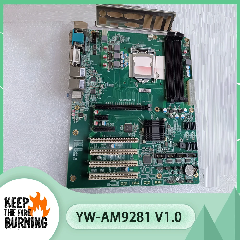 YW-AM9281 V1.0 Placa base de control industrial LGA1150 H81 chip YW-AM9281 - imagen 2