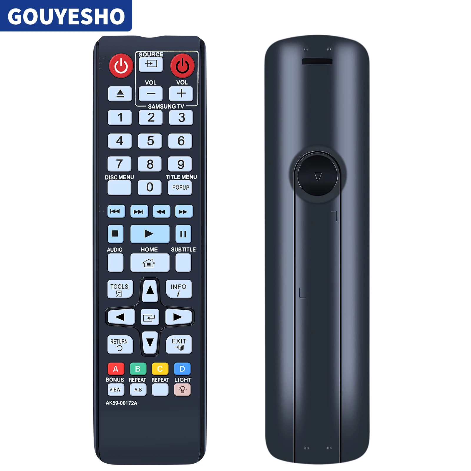 Nuevo AK59-00172A Control remoto para Samsung BD-F5700 BDHM57CZA BD-H6500 BD-H6500/ZA BD reproductor de DVD de disco Blu-Ray