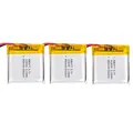 103030-900mAh  3PCS