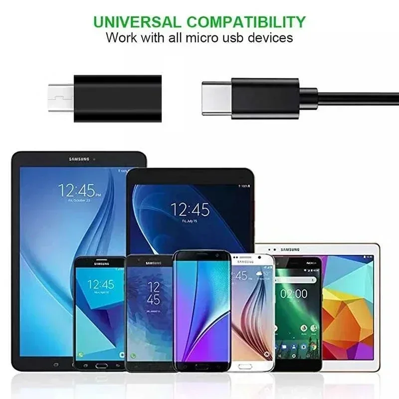 10/5/1 Uds. Adaptadores OTG de teléfono móvil tipo C a Micro USB convertidor USB C macho a Micro hembra para conectores Macbook Samsung - imagen 5