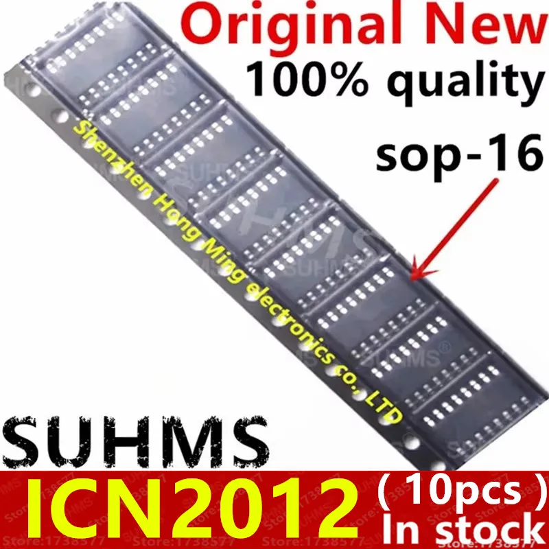 (10 piezas) 100% nuevo ICN2012 sop-16