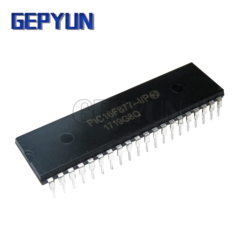 Microcontrolador piezas/P PIC16F877A DIP40 PIC 16F877A DIP, 1 PIC16F877A-I, nuevo y original