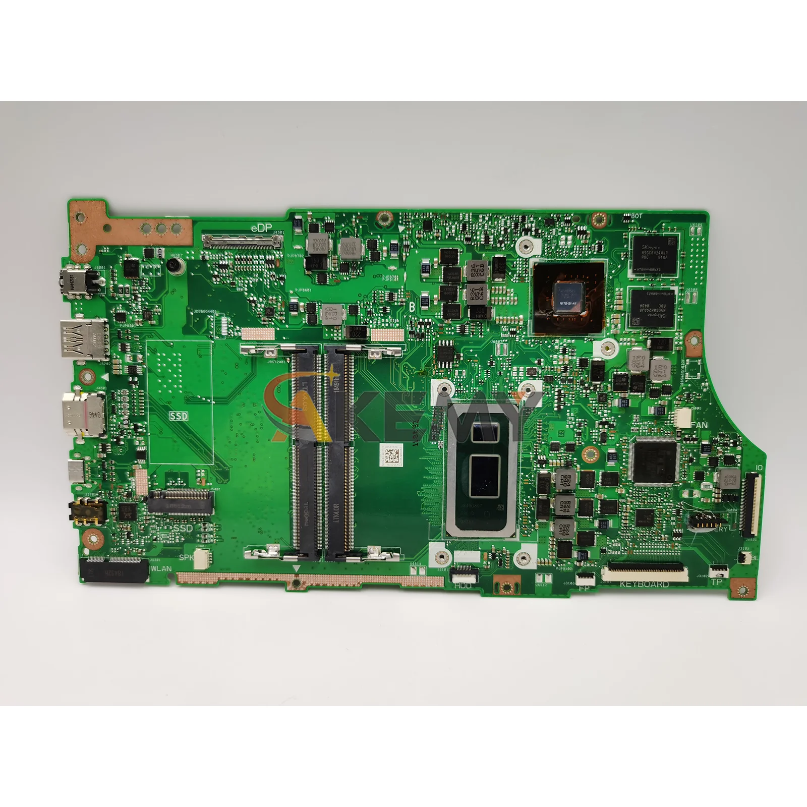 Placa base para ordenador portátil X530FN para ASUS VivoBook X530FN S530F X530UA X530F X530UN K530F S5300F placa base para portátil con CPU I3 I5 I7 - imagen 3