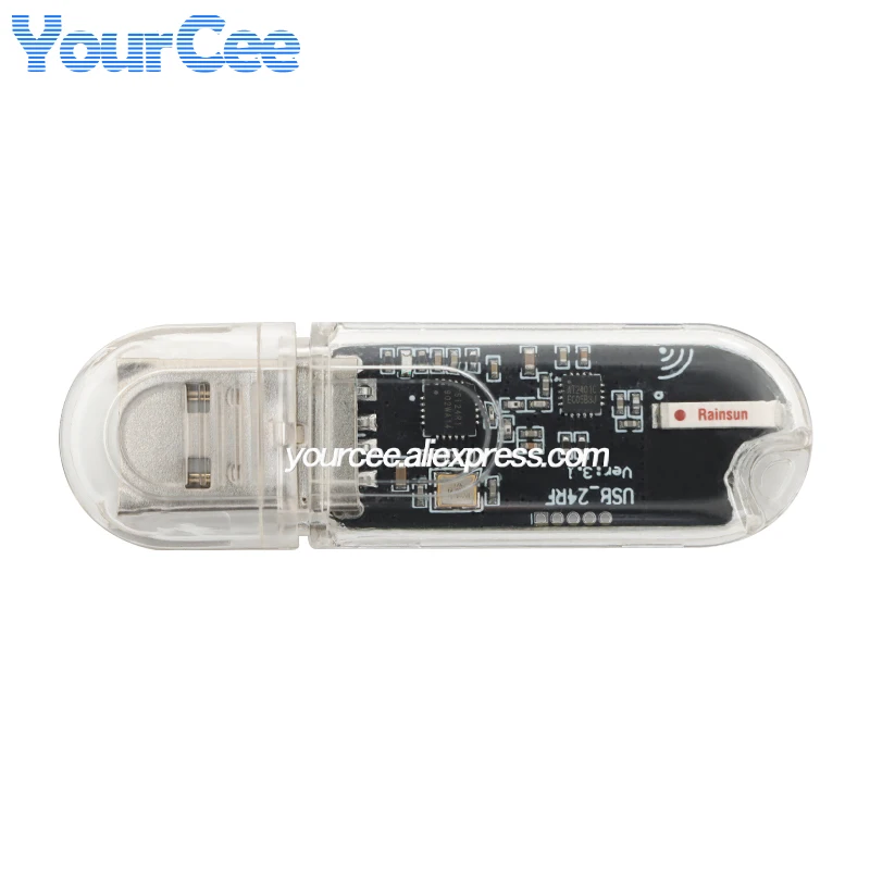 2 uds/1 unidad USB/TTL a nRF24L01 módulo de puerto serie inalámbrico comunicación transmisión de datos desarrollo de control remoto - imagen 3