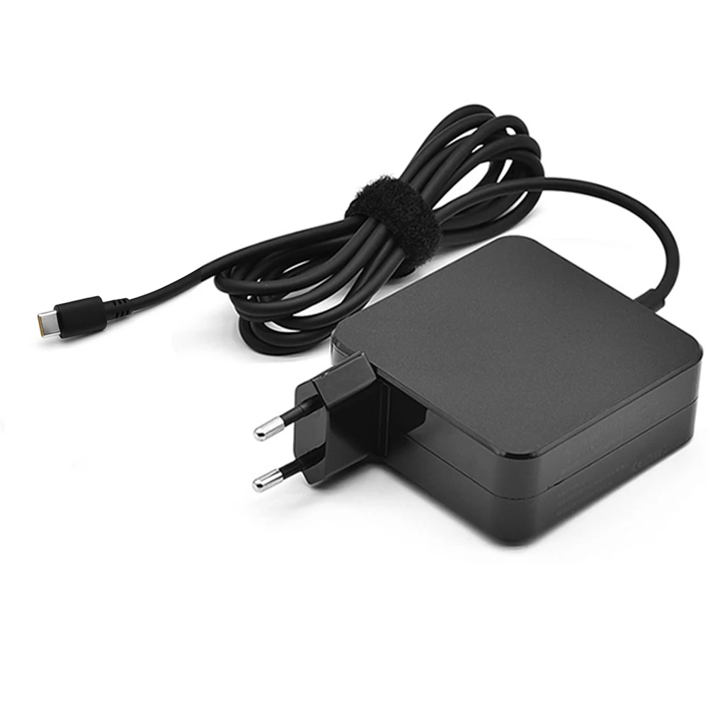 Adaptador USB C de 90W para ordenador portátil, cargador de pared PD con enchufe europeo tipo C para MacBook Pro Air 2018 HP Dell ASUS Lenovo Ipad Pro - imagen 4