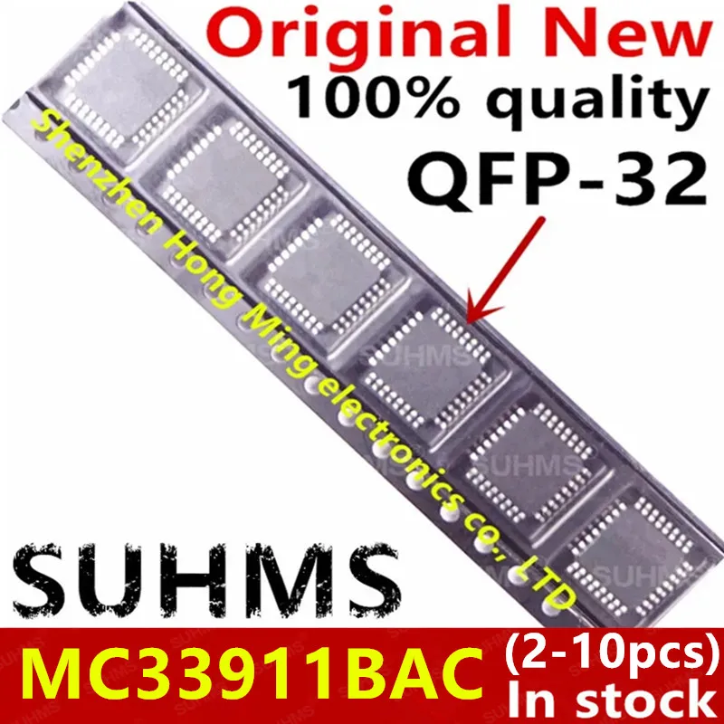 Chipset NXP MC33911BAC QFP-32 para Automocion