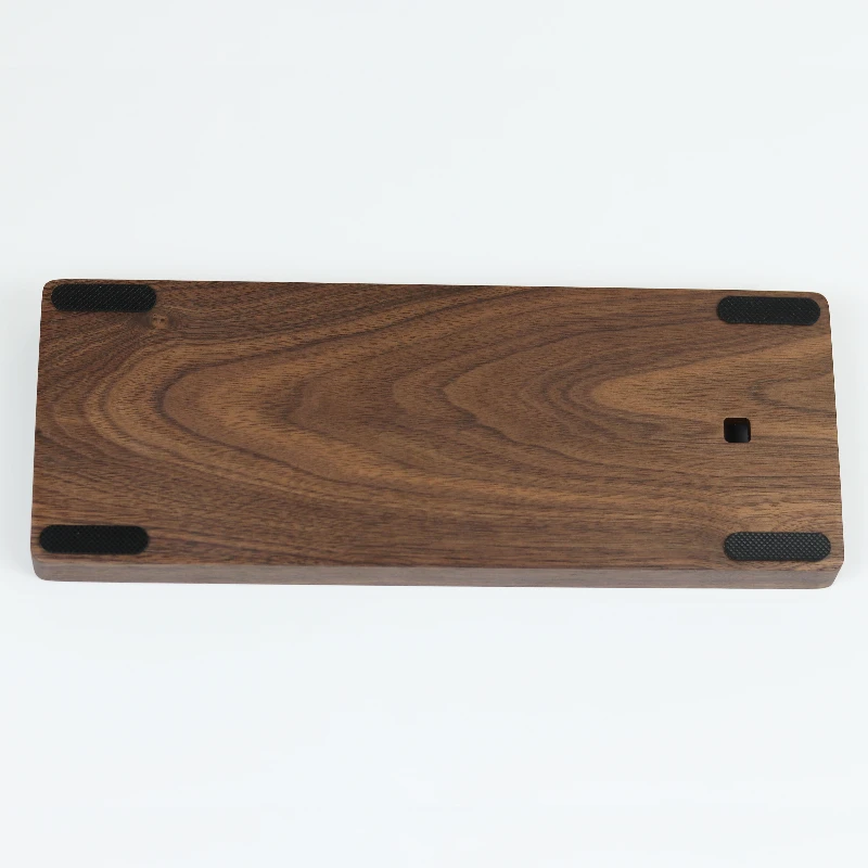 Para ANNE PRO2 funda de teclado de madera palisandro nogal antideslizante personalizada caja de madera maciza para juegos accesorios de teclado mecánico - imagen 4