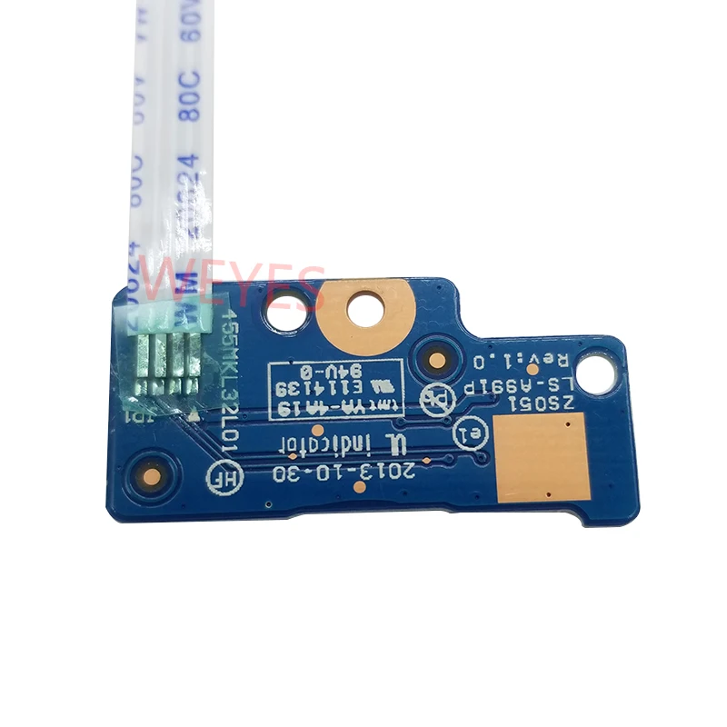 LS-A991P-botón de encendido con Cable, para HP Pavilion 15-G 15-R 15-R221TX 749650 250 G3, 256 - imagen 3